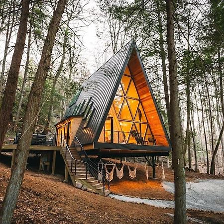 Dunlap Hollow A-Frame Rockbridge Buitenkant foto