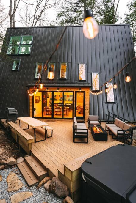 Dunlap Hollow A-Frame Rockbridge Buitenkant foto