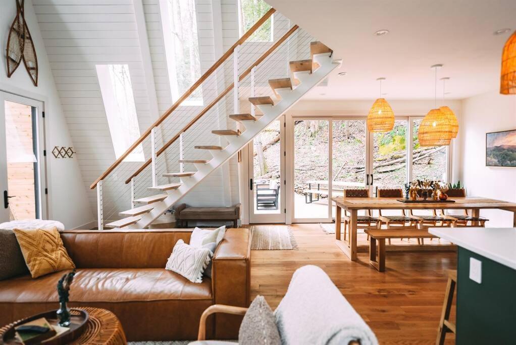 Dunlap Hollow A-Frame Rockbridge Buitenkant foto