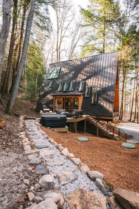 Dunlap Hollow A-Frame Rockbridge Buitenkant foto
