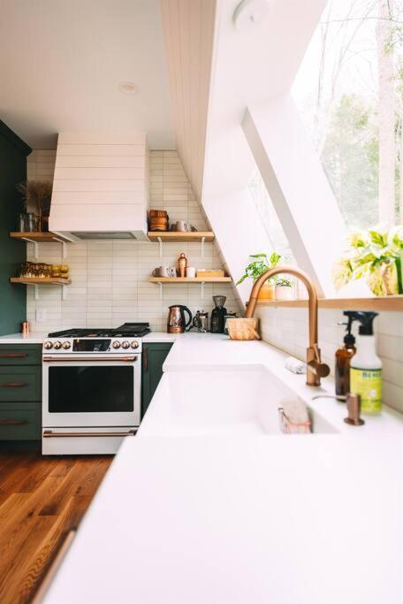 Dunlap Hollow A-Frame Rockbridge Buitenkant foto
