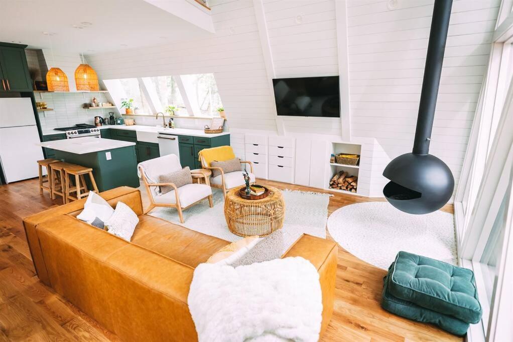Dunlap Hollow A-Frame Rockbridge Buitenkant foto