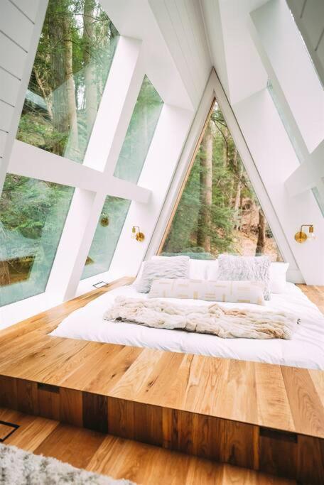 Dunlap Hollow A-Frame Rockbridge Buitenkant foto