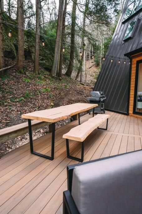 Dunlap Hollow A-Frame Rockbridge Buitenkant foto